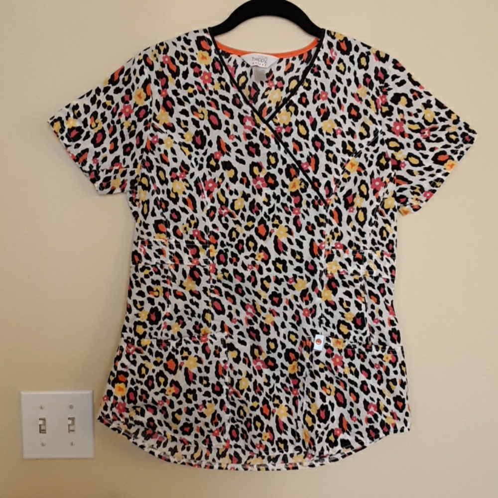 Womens small scrub top